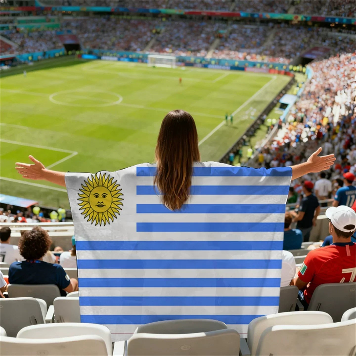 World Cup supporter cape