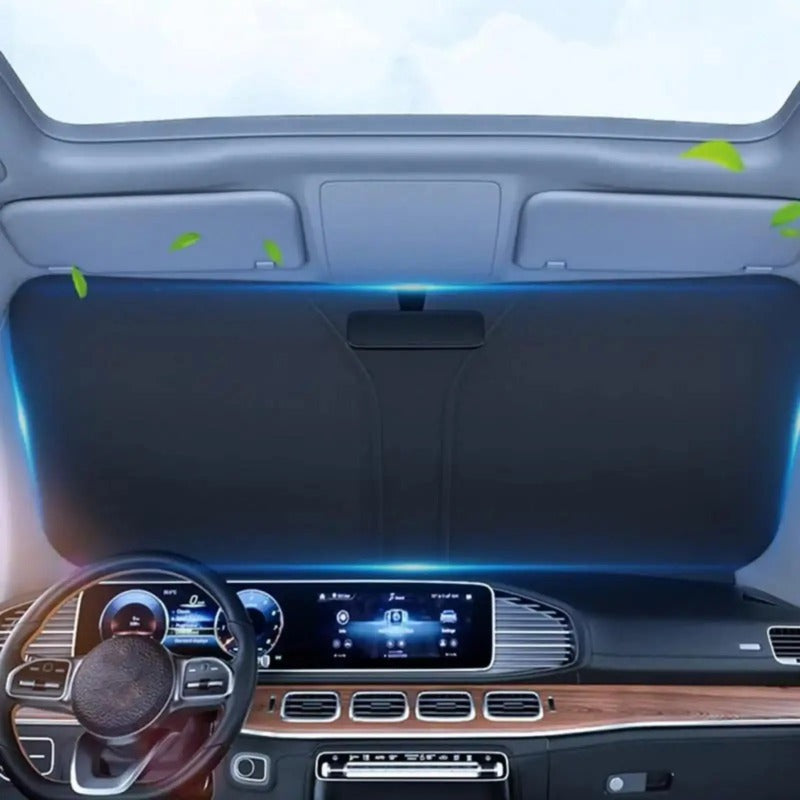 Foldable Car Windshield Sunshade | 99% UV Block | Universal Fit for Cars, SUVs & Trucks