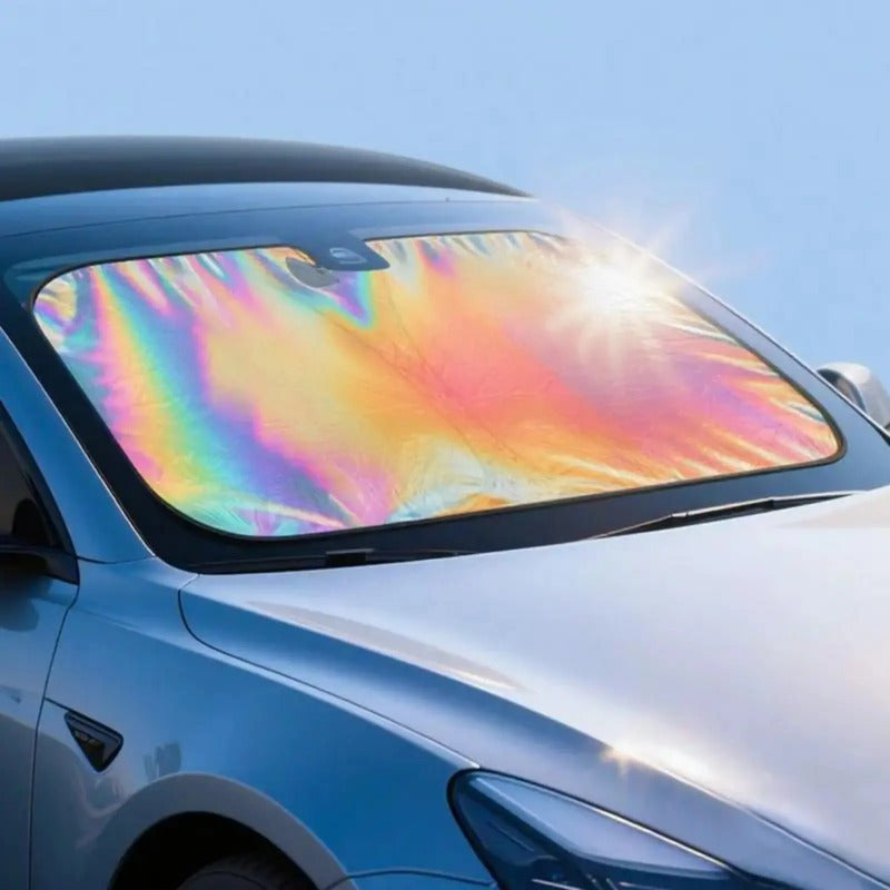 Foldable Car Windshield Sunshade | 99% UV Block | Universal Fit for Cars, SUVs & Trucks